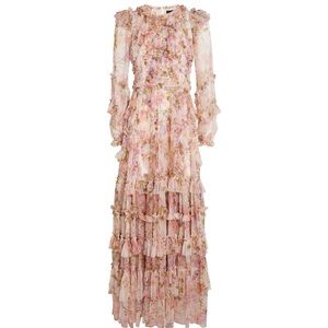 Stunning Needle & Thread Floral Dress! Like New! US 4